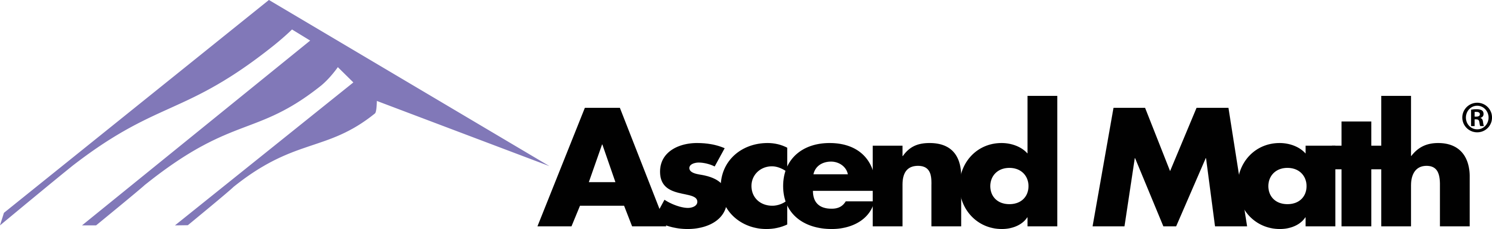 A green background with the word ascent in black letters.